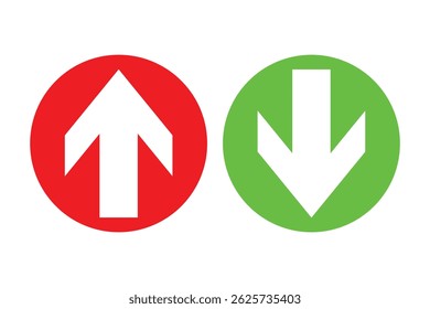 two and double way direction arrow icon, vector arrow icon.