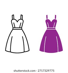 Two Dresses One White One Purple fashion white dress