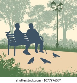 15,421 Park Bench Silhouette Images, Stock Photos & Vectors 