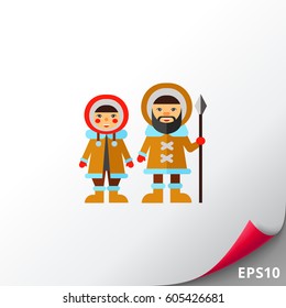 Two Eskimos Icon