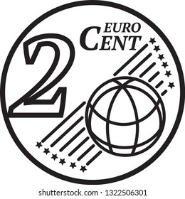 Two Euro Cent Coin