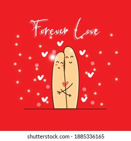 two finger in forever love