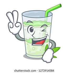 Two finger Lassi juice bhang in botlo character