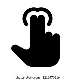 Two finger touch