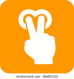 Two Fingers Tap and Hold