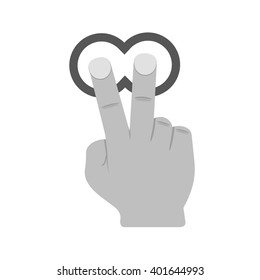 Two Fingers Tap and Hold