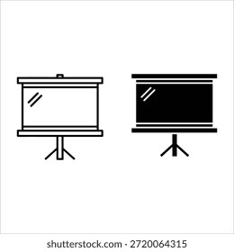 Dos rotafolios con líneas diagonales sobre fondos blancos y negros presentación de fondo blanco
