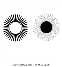 two flowers in the black and white theme