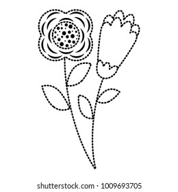 two flowers decorative spring image