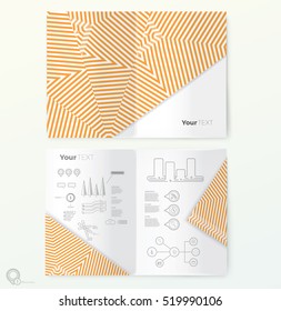 Two Fold A4 Mockup for Your Adjustable Leaflet Design