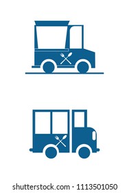 Two food trucks