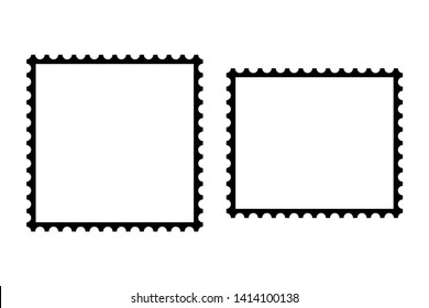 Two frames for something are depicted on a white background, one horizontally different vertically.