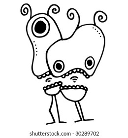Two freaks doodles
