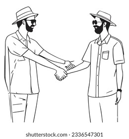 Dos amigos agitan el verano
