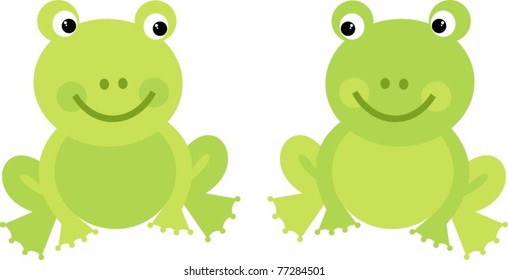 Two frogs