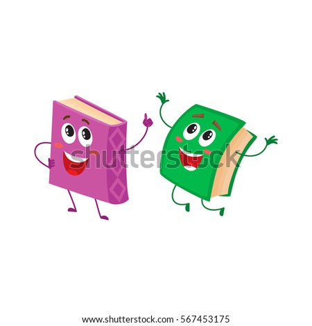 two funny book characters