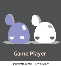 Two Game Character Ball Round Cute
