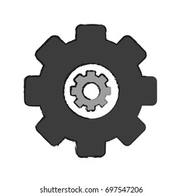 two gears icon image