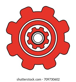 two gears icon image 