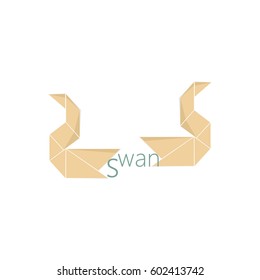 two geometric swan
