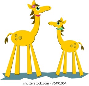 Two Giraffes