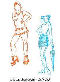 Two girls