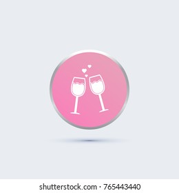 two glass icon
