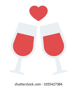 Two glasses of beers for lovers 