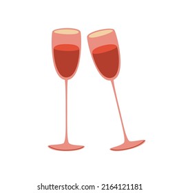 835 Champagne glasses clipart Images, Stock Photos & Vectors | Shutterstock