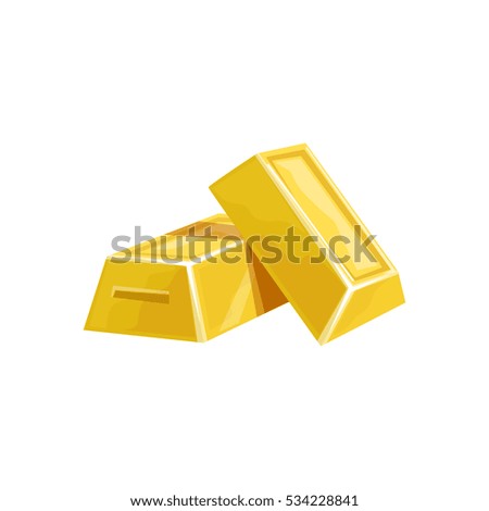 Two Golden Bars, Hidden Treasure And Riches For Reward.  Game Design Variation