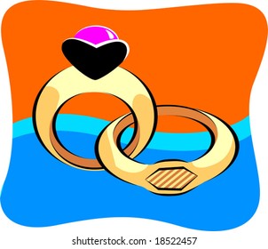  two golden rings	