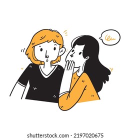 two gossip girl doodle concept