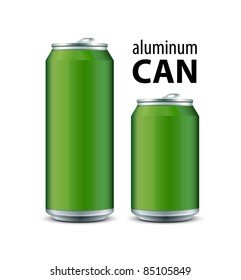 Two Green Aluminum Can svg