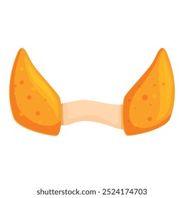 Two halves of a fortune cookie are slightly separated, revealing a blank piece of paper