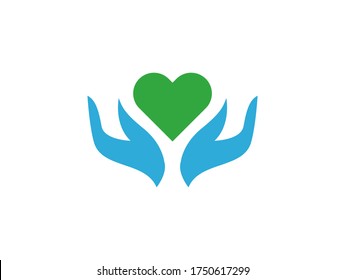 Two Hand and Love Icon