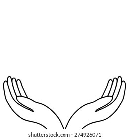 two hands 