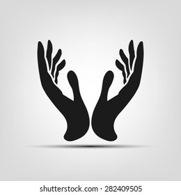two hands