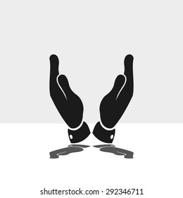 two hands 