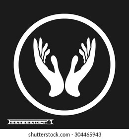 two hands