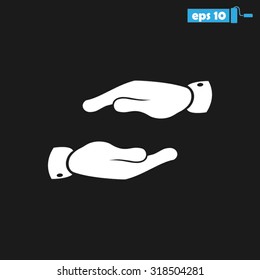 two hands
