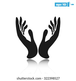 two hands