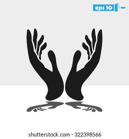 two hands