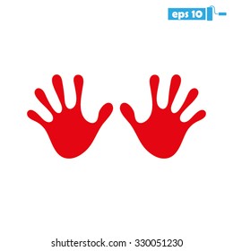 two hands