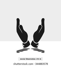 two hands