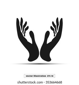 two hands