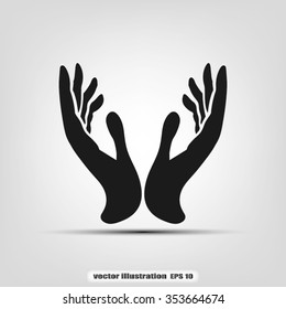 two hands