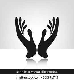 two hands