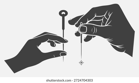 Dos manos intercambiando llaves en un gesto simbólico