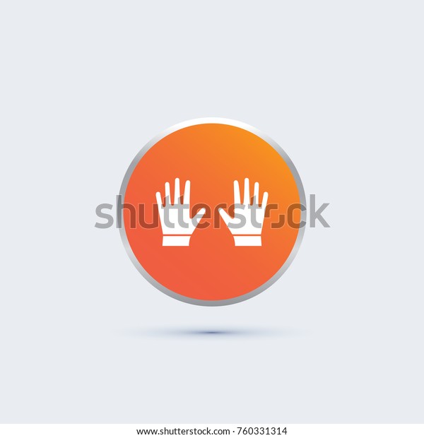 Two Hands Icon Stock Vector (Royalty Free) 760331314 | Shutterstock