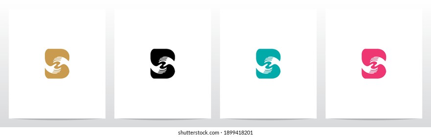 Two Hands On Letter Logo Design B